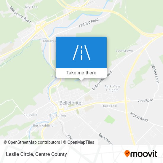 Leslie Circle map