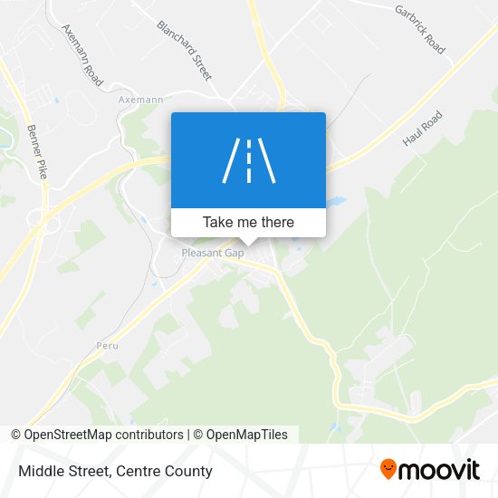Middle Street map