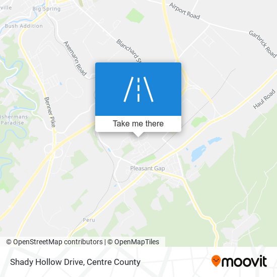 Shady Hollow Drive map