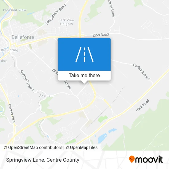 Springview Lane map