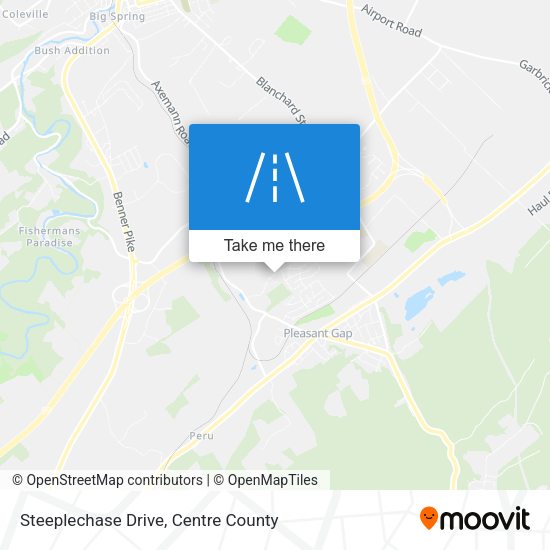 Mapa de Steeplechase Drive