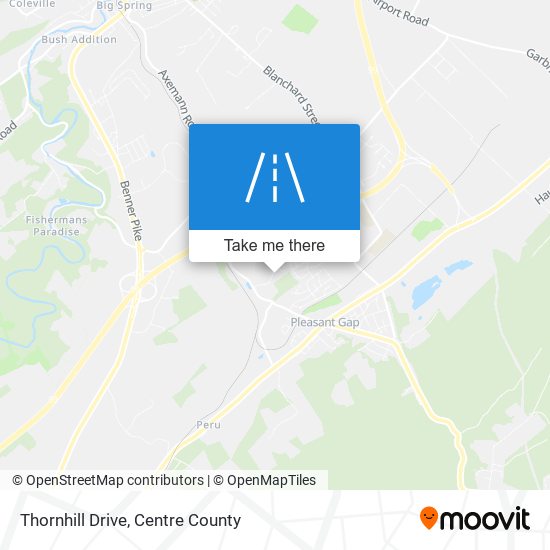 Thornhill Drive map