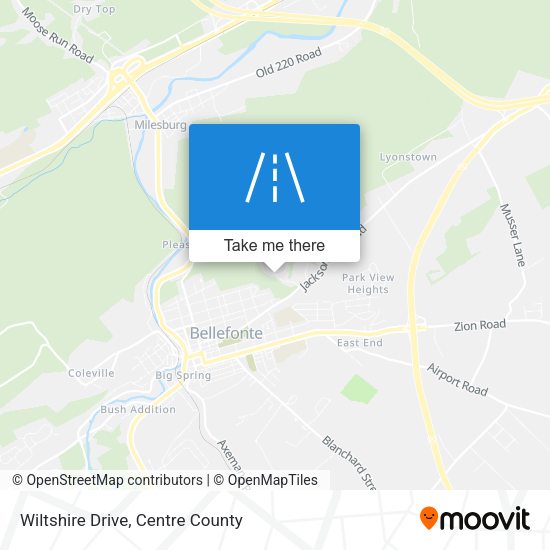Wiltshire Drive map