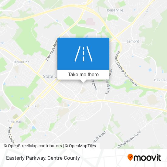 Mapa de Easterly Parkway