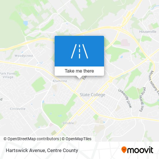 Hartswick Avenue map
