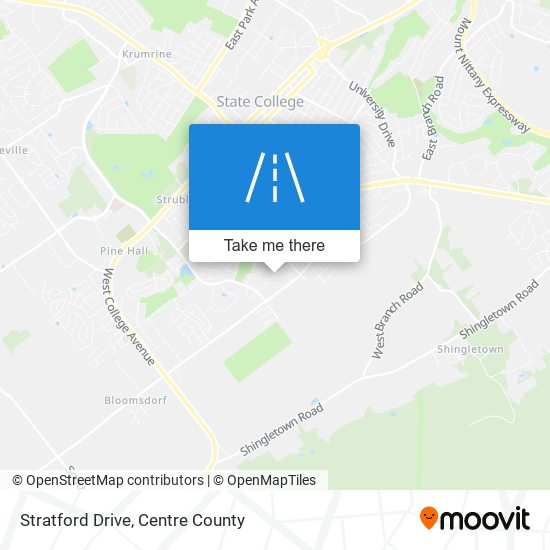 Mapa de Stratford Drive
