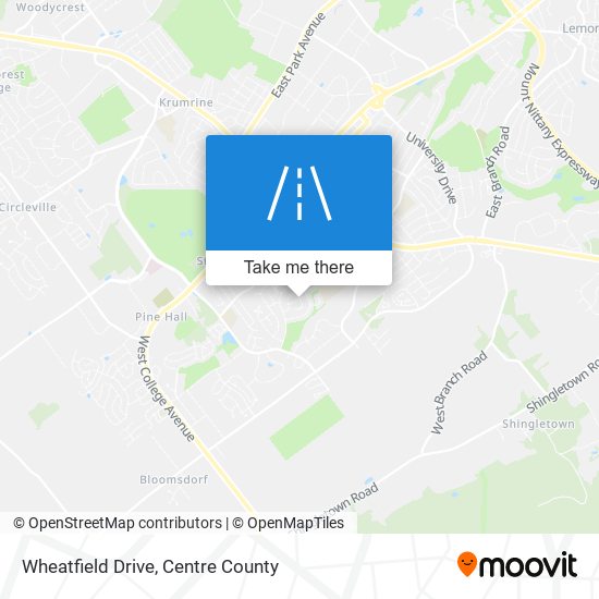 Wheatfield Drive map