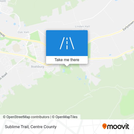Sublime Trail map