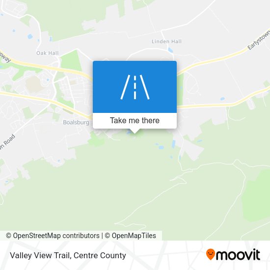 Valley View Trail map