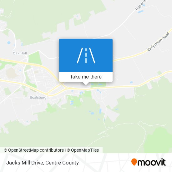 Jacks Mill Drive map