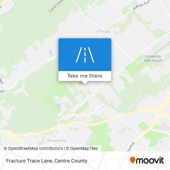 Mapa de Fracture Trace Lane