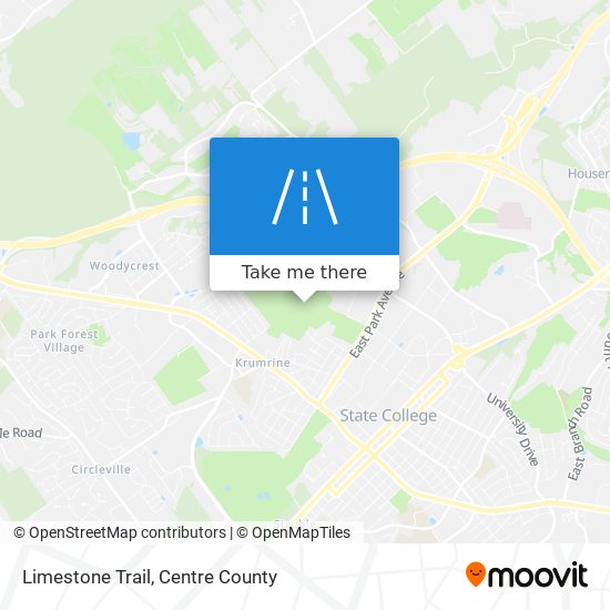 Mapa de Limestone Trail