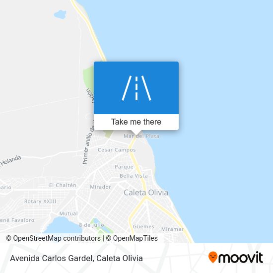 Mapa de Avenida Carlos Gardel