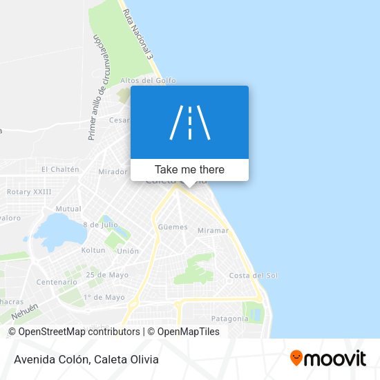 Avenida Colón map