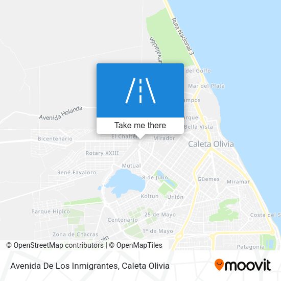 Avenida De Los Inmigrantes map