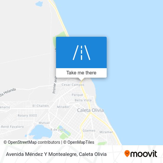 Avenida Méndez Y Montealegre map