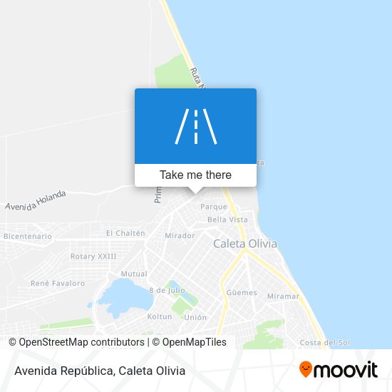 Mapa de Avenida República