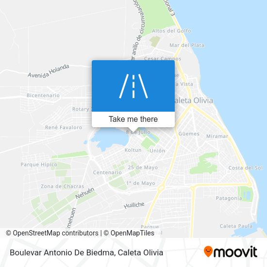 Boulevar Antonio De Biedma map