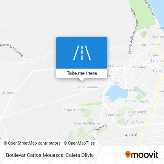 Boulevar Carlos Mouesca map
