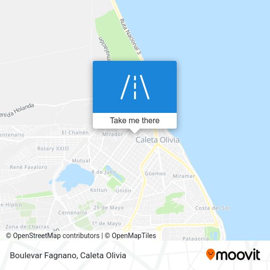 Boulevar Fagnano map