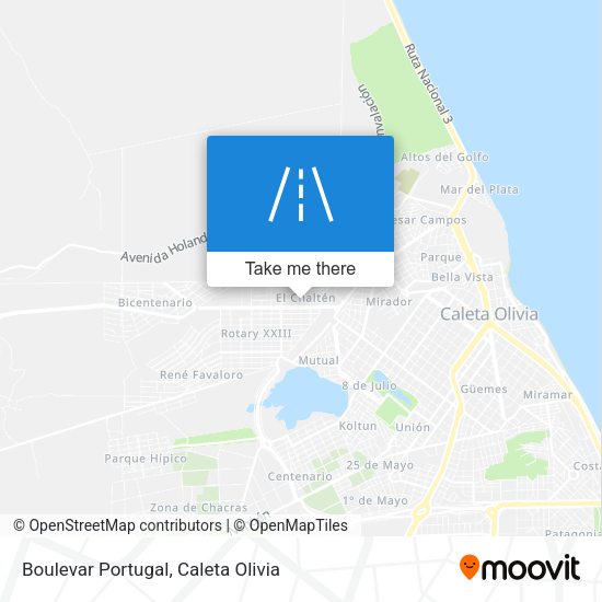 Boulevar Portugal map