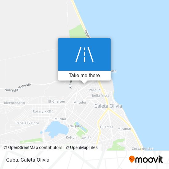 Mapa de Cuba