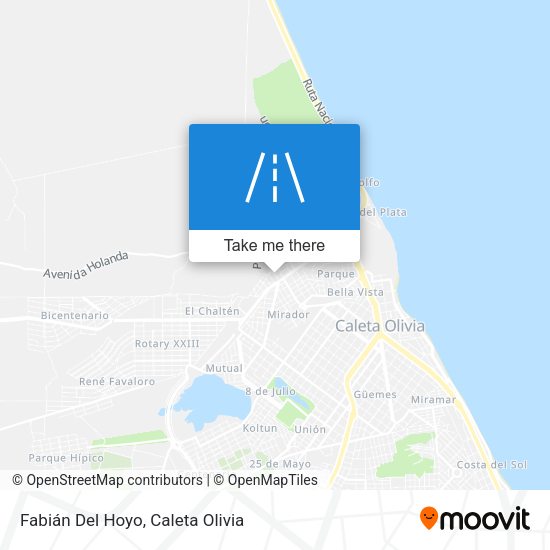 Fabián Del Hoyo map