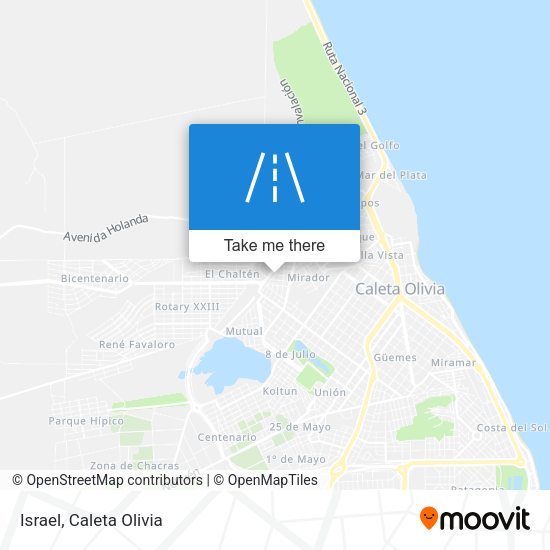 Mapa de Israel