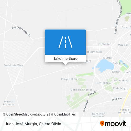 Juan José Murgia map
