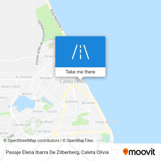 Mapa de Pasaje Elena Ibarra De Zilberberg