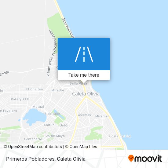 Mapa de Primeros Pobladores