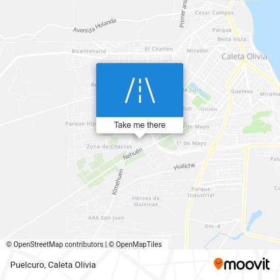 Mapa de Puelcuro