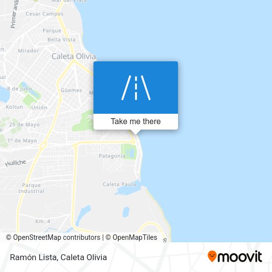 Mapa de Ramón Lista