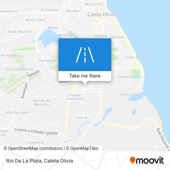 Río De La Plata map