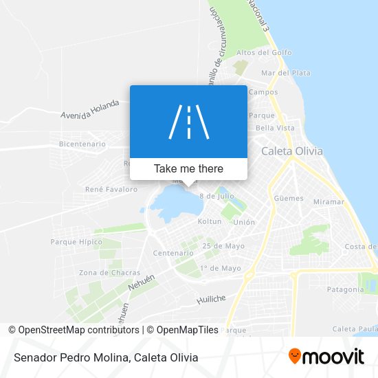 Mapa de Senador Pedro Molina