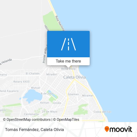 Tomás Fernández map
