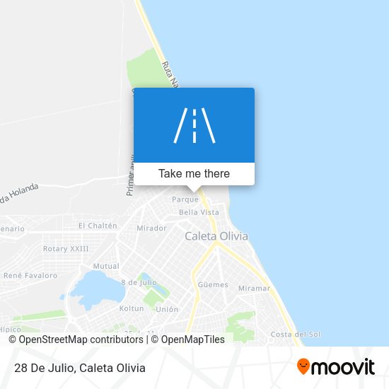 Mapa de 28 De Julio