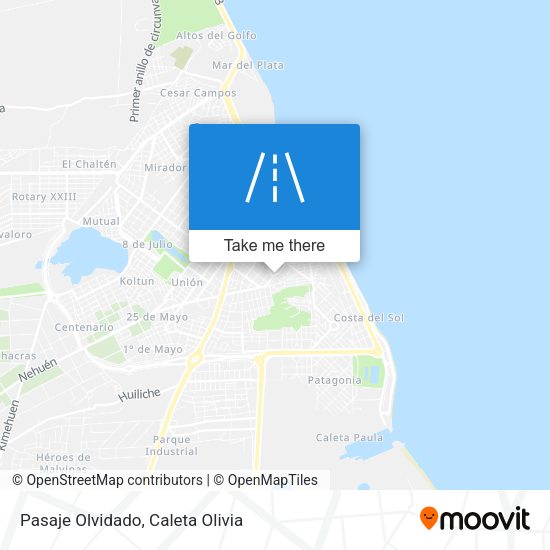 Pasaje Olvidado map