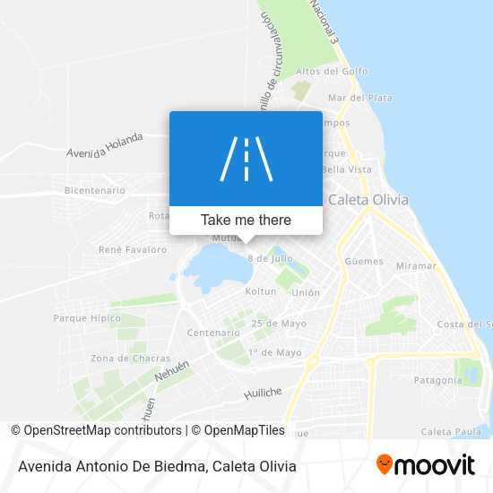 Avenida Antonio De Biedma map