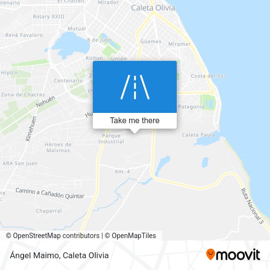 Mapa de Ángel Maimo