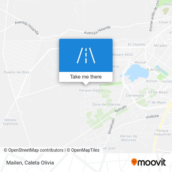 Mapa de Mailen