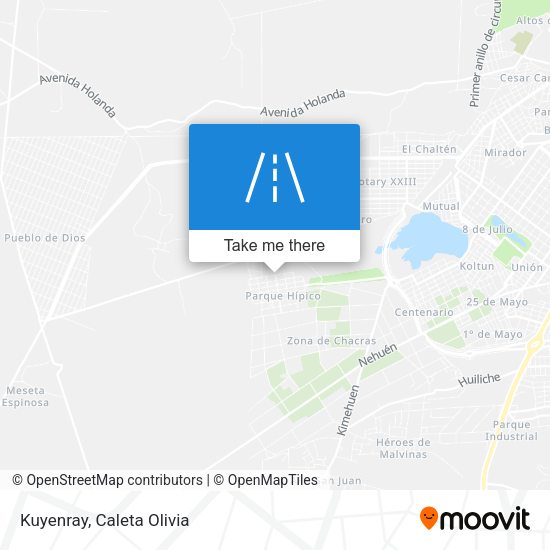 Mapa de Kuyenray