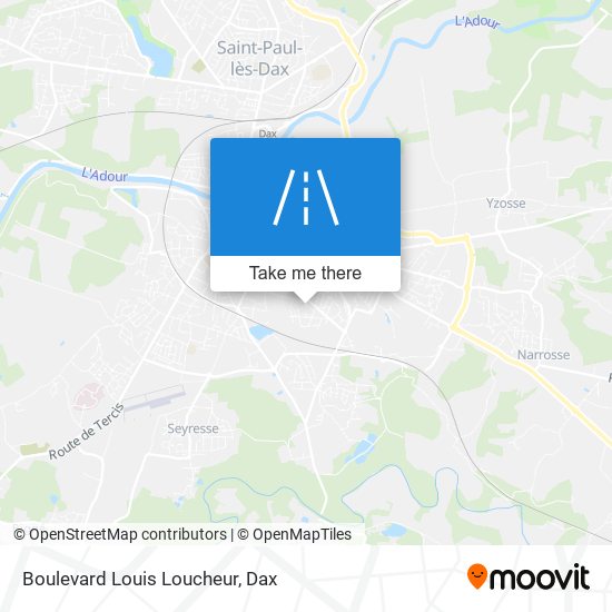 Boulevard Louis Loucheur map