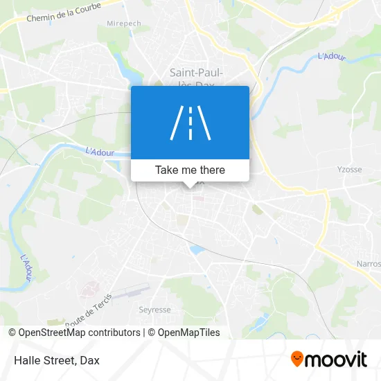 Rue De La Halle map