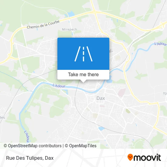 Rue Des Tulipes map