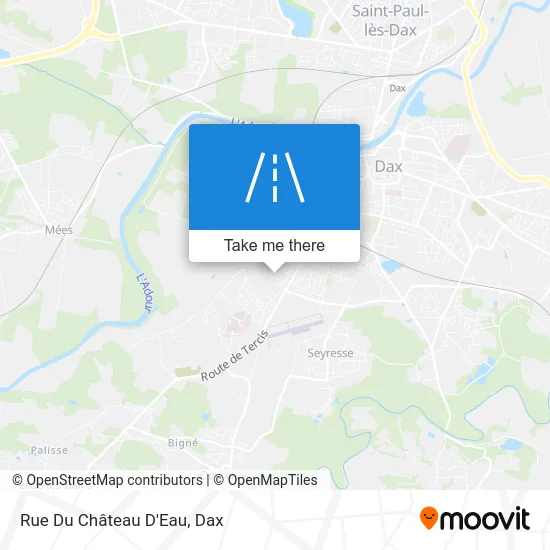 Rue Du Château D'Eau map