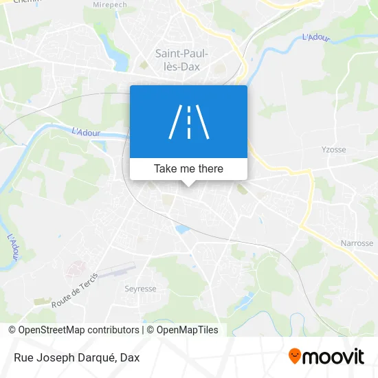 Rue Joseph Darqué map