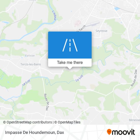 Impasse De Houndemoun map