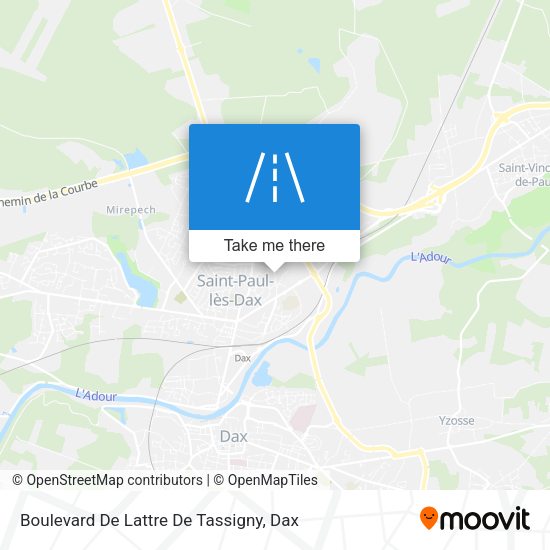 Boulevard De Lattre De Tassigny map