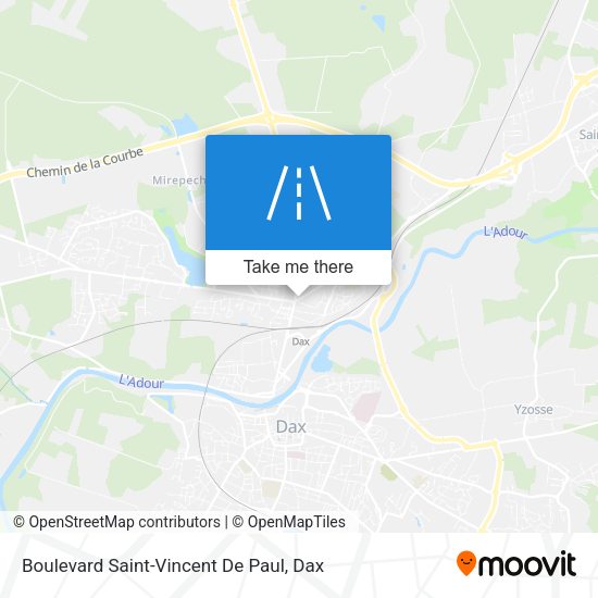 Boulevard Saint-Vincent De Paul map